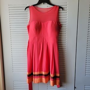 Guess fit and flare dress